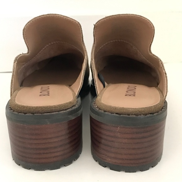 BLONDO Sienna Leather Mule Water Resistance Slip On Shoe Loafer Women’s Size 9 - Picture 9 of 16